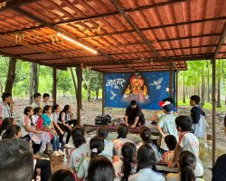 Std VI Field trip to the Monteria Village